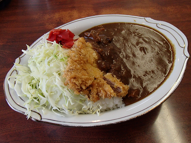 松本キッチン南海　カツカレー_f0038176_7442915.jpg