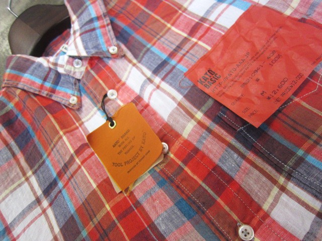 Kato BASIC LINEN(麻) SHIRTS etc... 歯痛の事!★?_d0152280_19195518.jpg