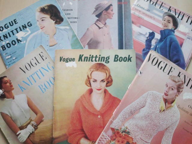 1950年代のニットの手芸雑誌 Der Liebling 蚤の市フリークの雑貨手帳