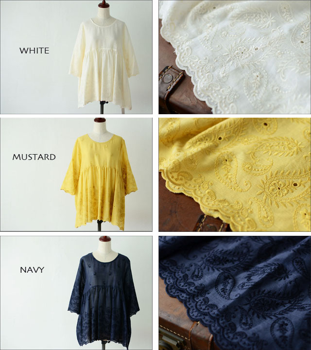 dahl\'ia [ダリア] レース ロングブラウス　[DBL-144LA] LADY\'S _f0051306_1935096.jpg