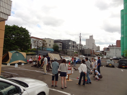 テント設営イベント報告