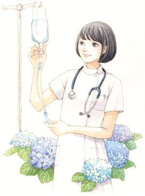 看護士のイラスト ７ 幻爽惑星blog