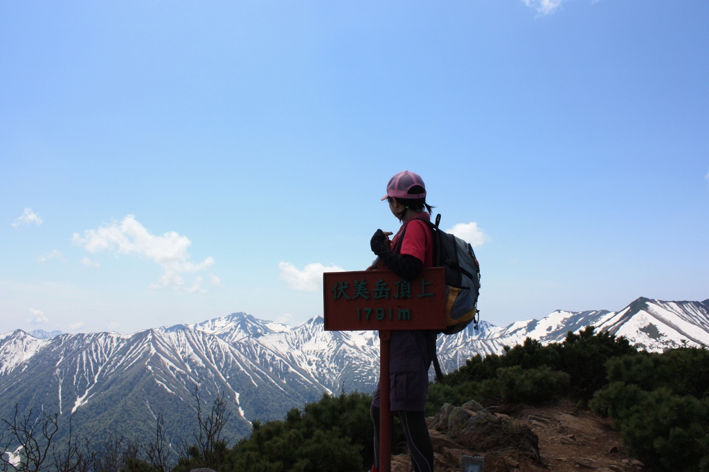 伏美岳から始まった親子登山♪_f0203992_94905.jpg