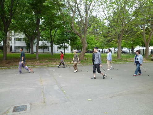 ノルディックウォーキング体験会・レポート!!_d0198793_17265629.jpg