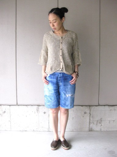 TALKING ABOUT THE ABSTRACTION 転写ショートパンツ TATA 転写プリントショートパンツ TALKING ABOUT THE