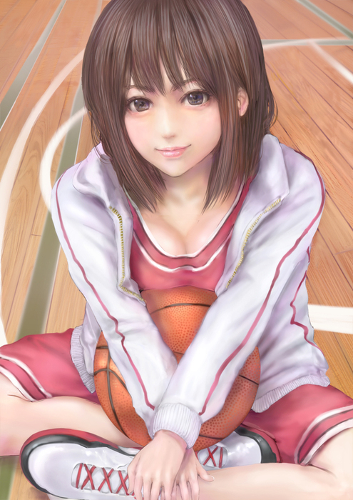 バスケ女子 まもる神社 バスケ女子 まもる神社