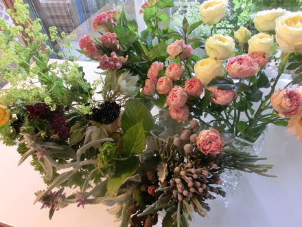 お花に囲まれて・・・♪ 6/16①_b0247223_15432756.jpg