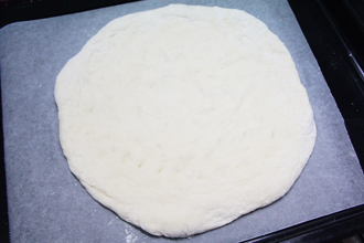 ふっくらパンピザ ルクエ・スチームロースターで生地を作ってピザ!その1_c0103827_2011472.jpg