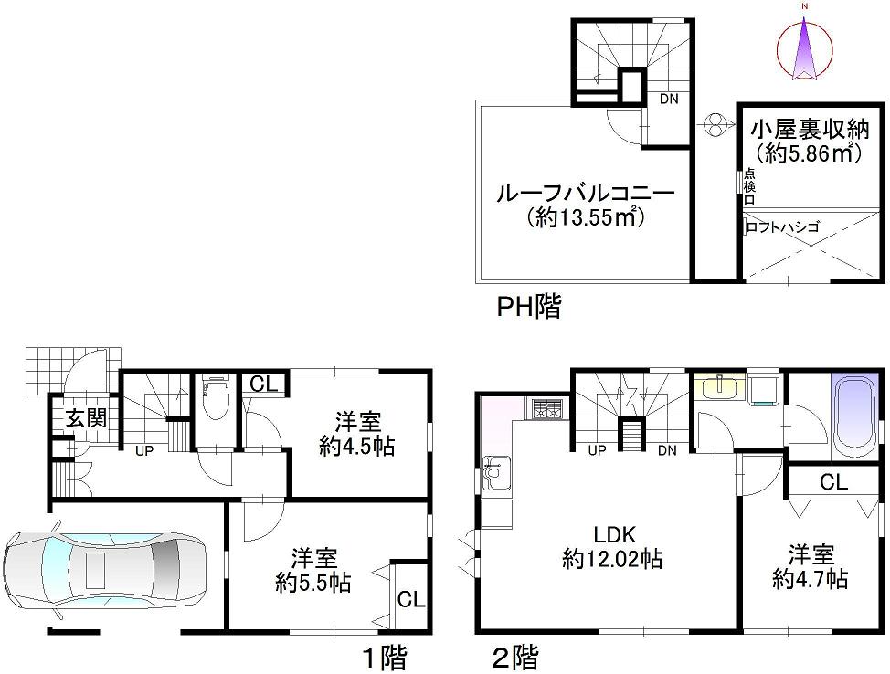 スカイツリー近くの新築戸建て!_b0246953_1645353.jpg