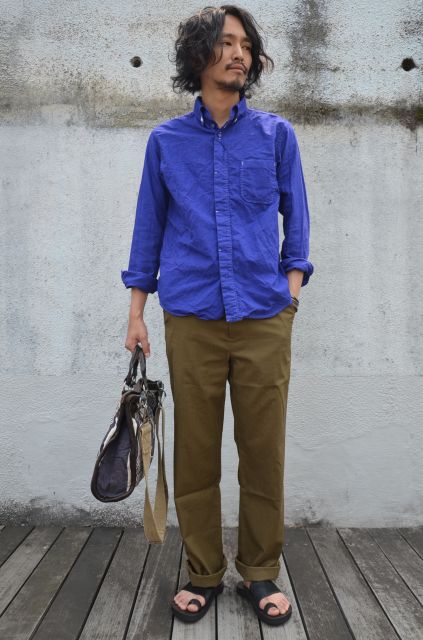frank leder-MUD COTTON LIGHT WEIGHT TROUSER -_d0158579_16272648.jpg