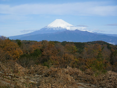 地上からの　富士山_a0270988_16221219.jpg