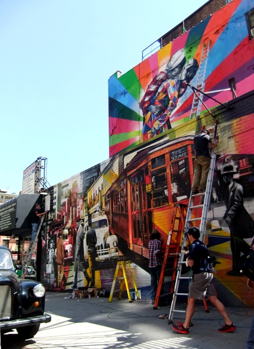 正規品 ニューヨークギャラリー 廃盤モデル ストリートアート NYで開催中のストリートアート展“BEYOND THE STREETS”に潜入