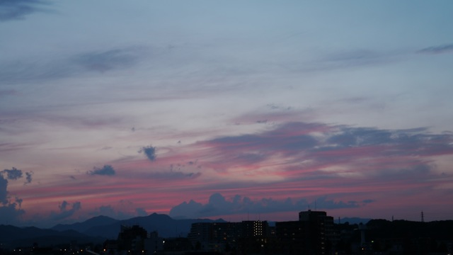 ✔ ピンクの空_c0004211_22185699.jpg