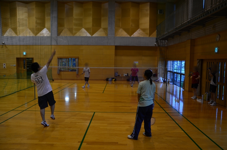 大雨を笑いで吹き飛ばす　バドオフ会_b0123359_21151662.jpg