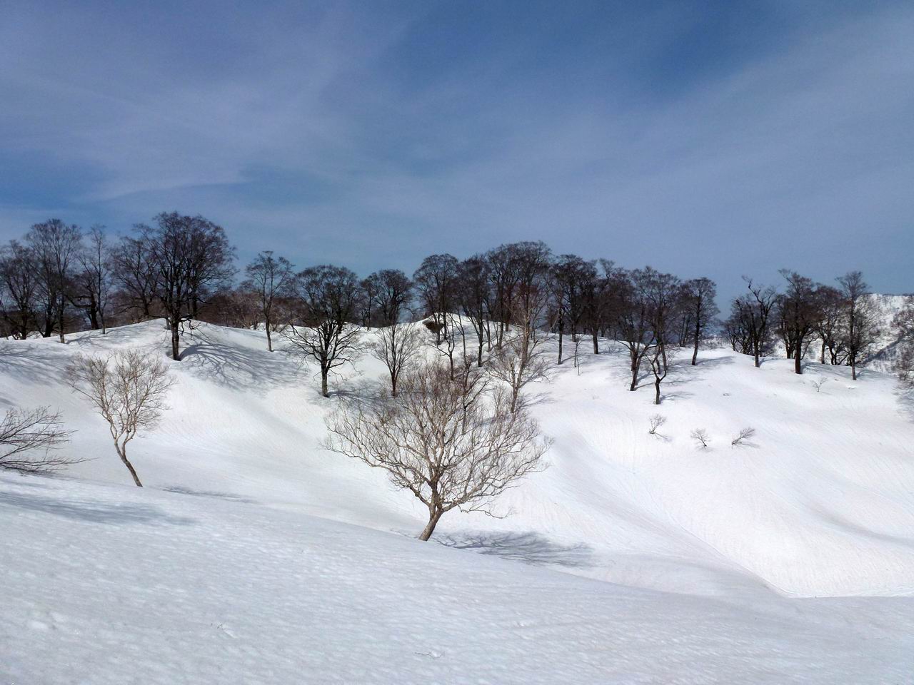 笈ヶ岳－登山道がない残雪期に登る秘境の峰（２日目）_e0110500_0145829.jpg