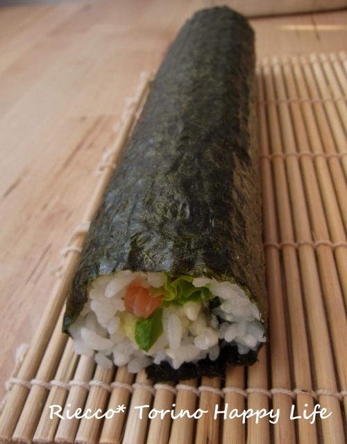 塩麹ごはんで巻き寿司& トリノの鮮魚市場☆ Pescheria Gallina_b0246303_0324848.jpg