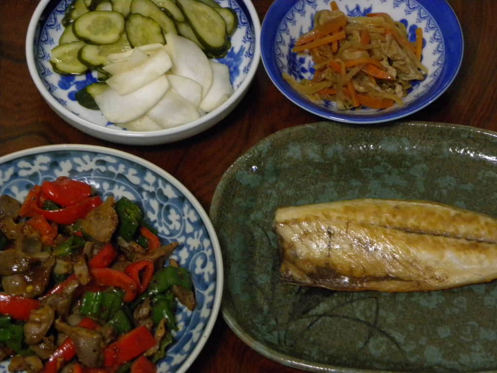塩サバ定食_c0162773_19401583.jpg