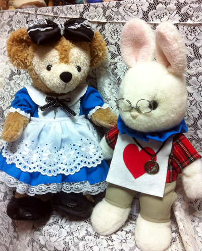 ダッフィーアリスとウサギさん・・・(追加)_c0036138_233516.jpg