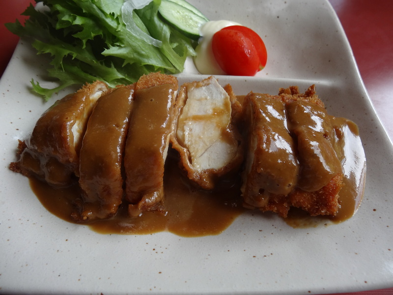 波崎で鶏胸肉の味噌カツと、鰻重です。_c0225997_733183.jpg