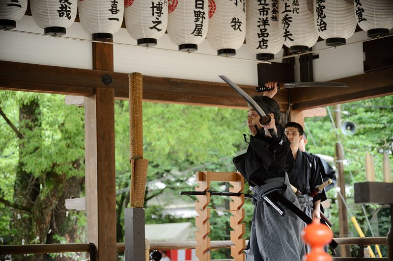 藤森神社・紫陽花祭　居合い奉納_f0032011_19561819.jpg