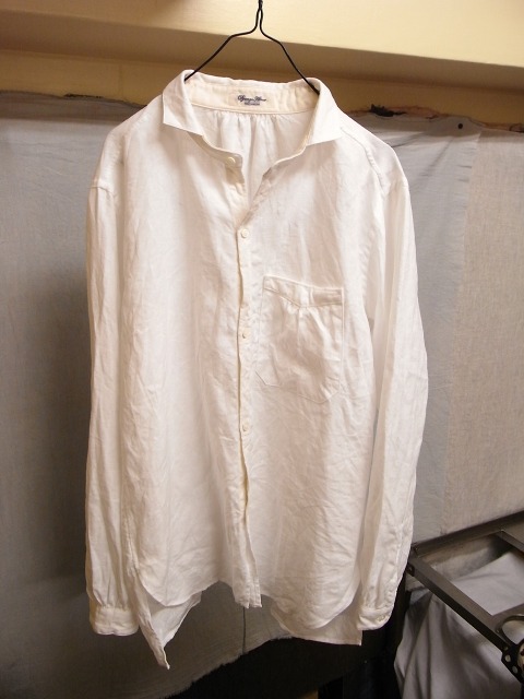 classic frenchwork linen shirt　2012_f0049745_1845319.jpg
