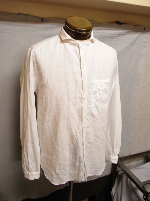 classic frenchwork linen shirt　2012_f0049745_1853992.jpg
