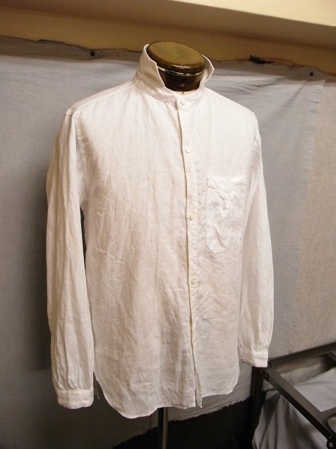 classic frenchwork linen shirt　2012_f0049745_1855447.jpg