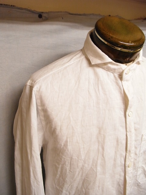 classic frenchwork linen shirt　2012_f0049745_1861275.jpg