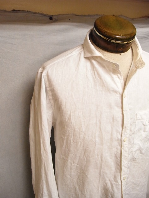 classic frenchwork linen shirt　2012_f0049745_1862090.jpg