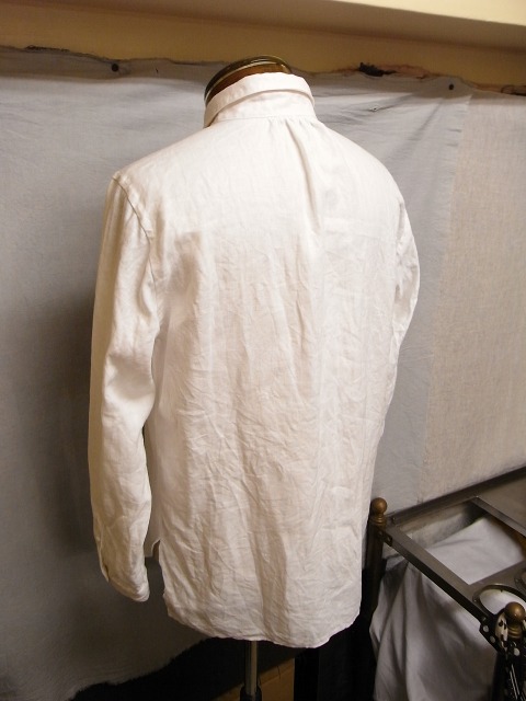 classic frenchwork linen shirt　2012_f0049745_1864526.jpg