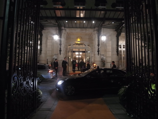 Shangri-la, soiree Tour Eiffel - シャングリラ・パリの『エッフェル塔ソワレ』_a0231632_17522612.jpg