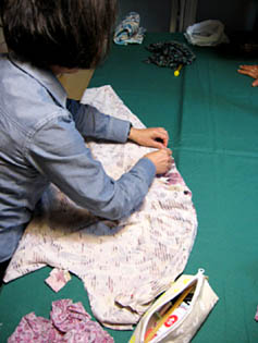 『ちくちく手縫い教室』チュニックブラウス作りご報告_b0153663_1637115.jpg