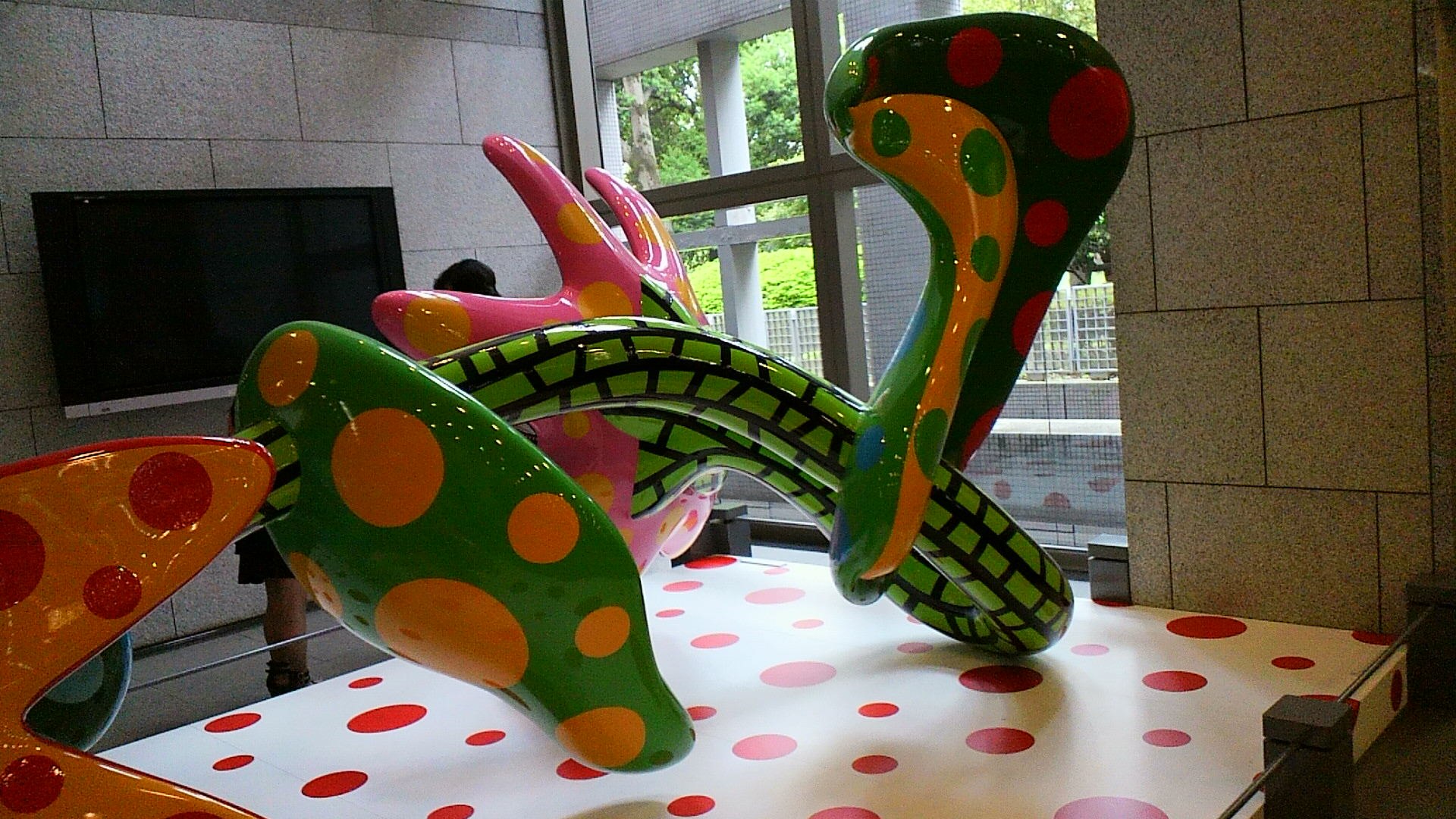 草間彌生さんの、展覧会に行きました。_c0157866_10212519.jpg
