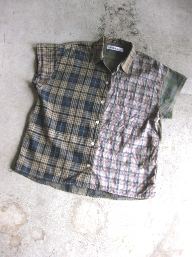 NOMA t.d. クレイジーパターンのマドラスチェックシャツ_b0139281_17141053.jpg