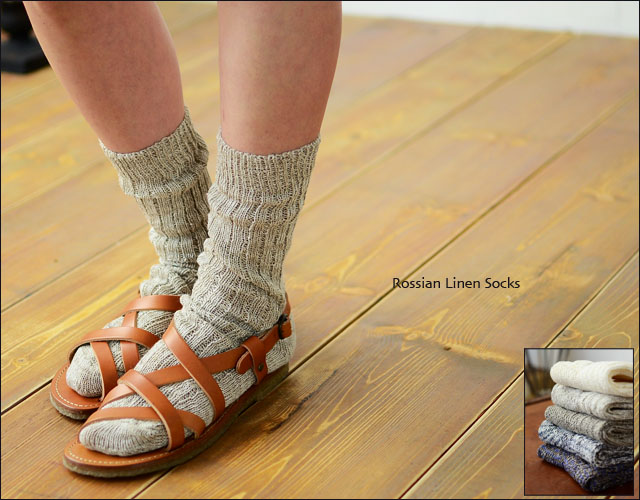 Rossian Linen Socks[ロシアンリネンソックス] リネンソックス [MEN\'S / LADY\'S]　_f0051306_18103986.jpg