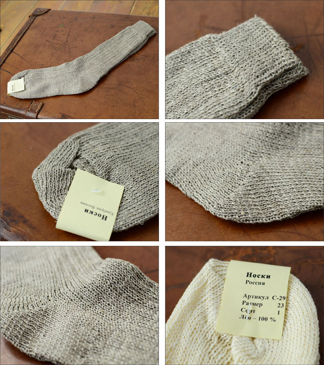 Rossian Linen Socks[ロシアンリネンソックス] リネンソックス [MEN\'S / LADY\'S]　_f0051306_18104093.jpg