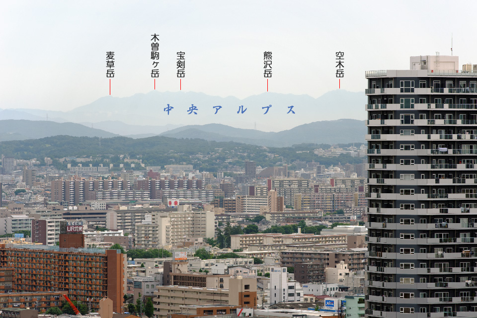名古屋から見える スカイツリー 千種観測所