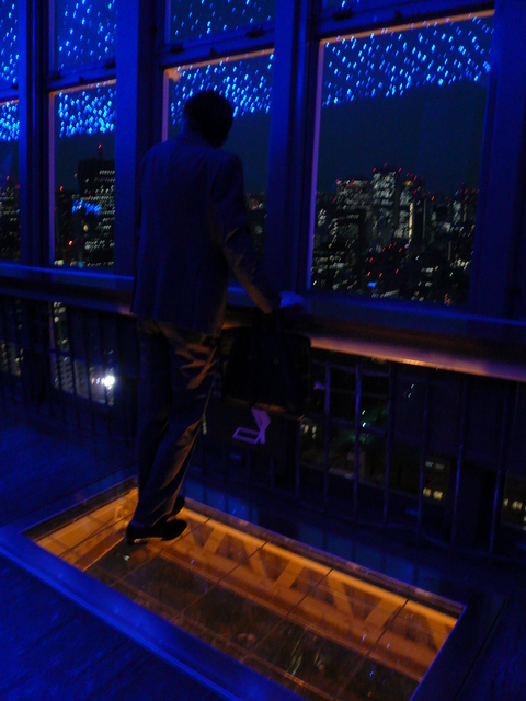 東京タワーの展望台_e0237625_0174320.jpg