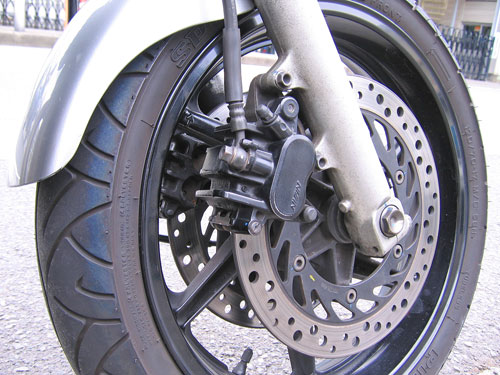 CB750（RC42） ブレーキのグレードアップ＆メンテ♪ : バイク