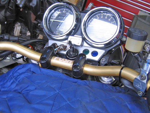 CB750（RC42） ブレーキのグレードアップ＆メンテ♪ : バイク