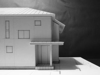 42・木造住宅の改修 「タブノキのある家」の検討模型 その1_c0195909_22323650.jpg