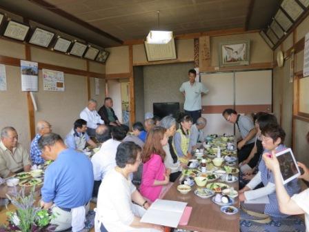 「金時草」試食会開催しました。_e0102418_15423752.jpg