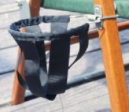 カーミットチェア用ドリンクホルダーをつくってさし上げた カーミットチェア用ドリンクホルダーをつくってさし上げた