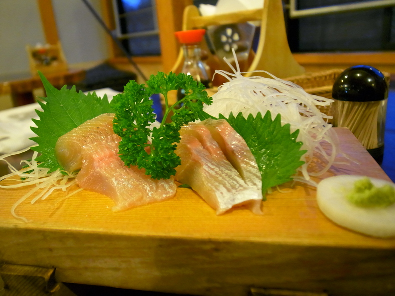 12 06 23 群馬 わたすげの湯 鹿刺し 岩魚刺し 登山と雪と山ボード