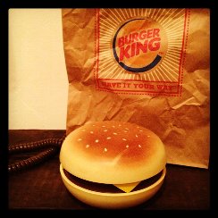 1980\'s BURGER KING CHEESEBURGER PHONE_f0091162_20515538.jpg