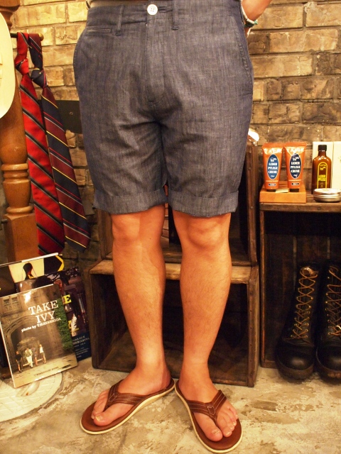 KIFFE（キッフェ） \"CHAMBRAY SHORTS\" ご紹介_f0191324_1034389.jpg