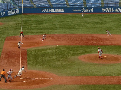 奈良産業大対早稲田大 6月15日 第61回全日本大学野球選手権大会_b0166128_19392584.jpg
