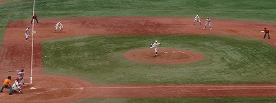 奈良産業大対早稲田大 6月15日 第61回全日本大学野球選手権大会_b0166128_2124544.jpg