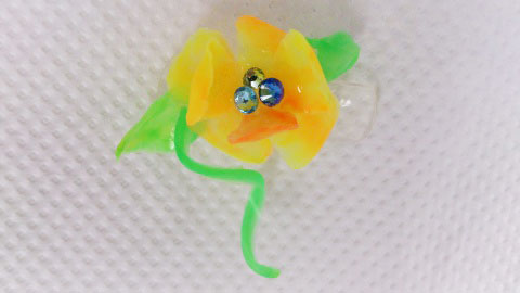 【生徒】初めて3Dのお花を作りました(^_^)/_e0166340_1142885.jpg
