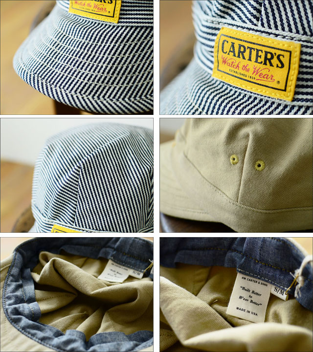 CARTER\'S [カーターズ] WORK CAP [ワークキャップ] [MEN\'S/LADY\'S]　_f0051306_1846391.jpg